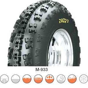 ATV pneu Maxxis Razr2 M933F 21x7-10 6 pláten