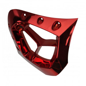 Přední průduch helmy TroyLeeDesigns SE Mouth Piece Chrome Red