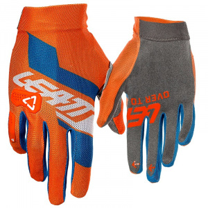 Rukavice Leatt GPX 2.5 X-Flow Glove Orange Denim