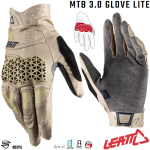 Rukavice na kolo Leatt MTB 3.0 Lite Glove Dune 2022