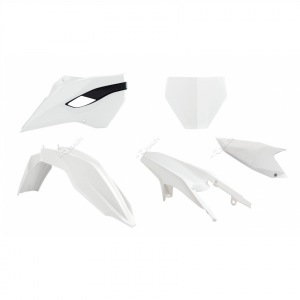 Sada plastů RaceTech Plastic Kit Husqvarna FC / TC 14-15 White OEM 14