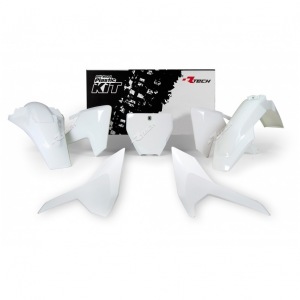 Sada plastů RaceTech Plastic Kit Husqvarna FC / TC 16-18 White