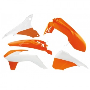 Sada plastů RaceTech Plastic Kit KTM EXC / EXCF 14-16 Orange OEM 15