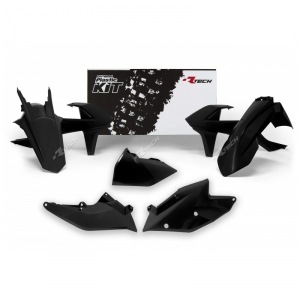 Sada plastů RaceTech Plastic Kit KTM EXC / EXCF 17-19 Black