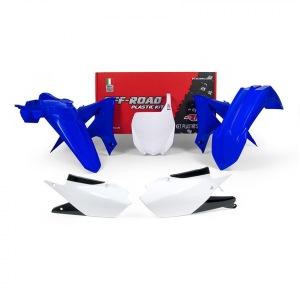 Sada plastů RaceTech Plastic Kit Yamaha YZ450F 18-22 YZ250F 19-23 Blue White OEM