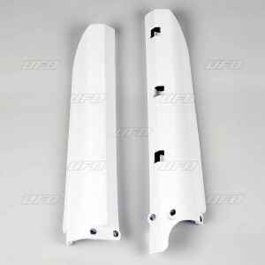 Kryty předních vidlic UFO Fork Protector Yamaha YZ85 02-19 bílé