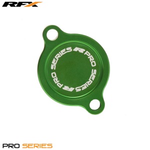 Víčko olejového filtru RFX Oil Filter Cover Kawasaki KX250F 05-.. Green