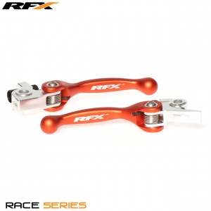 Výklopné páčky RFX Flexi Levers KTM SX EXC 14-24 Brembo + Brembo Orange