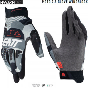 Zateplené rukavice Leatt Moto 2.5 WindBlock Glove Forge 2024