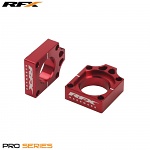 Dorazy zadní osy RFX Pro Axle Blocks Honda CRF250R CRF450R 09-.. Red