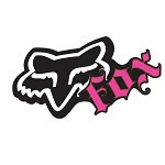 Nálepka FOX Racing Switch Sticker 4&quot; Black / Pink