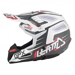 MX helma Leatt GPX 5.5 Composite Black White Red