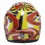 MX helma BELL Moto-9 MIPS McGrath Replica Yellow Chrome 2019