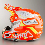 MX helma Leatt GPX 5.5 Composite Orange Yellow White