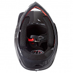 Downhill helma TroyLeeDesigns D3 Fiberlite Helmet Mono Black 2022