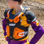 Dětský chránič krku a těla Leatt Fusion Vest 2.0 Junior Black 2019