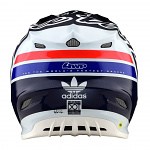MX helma TroyLeeDesigns SE4 Carbon Silhouette Blue White 2020 + brýle zdarma