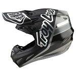 MX helma TroyLeeDesigns SE4 Carbon Silhouette Black Silver 2020 + brýle zdarma