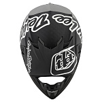 MX helma TroyLeeDesigns SE4 Carbon Silhouette Black Silver 2020 + brýle zdarma