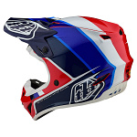 MX helma TroyLeeDesigns SE4 Polyacrylite Beta Red Blue 2020