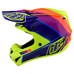 MX helma TroyLeeDesigns SE4 Polyacrylite Beta Yellow Purple 2020