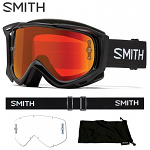 Brýle se zrcadlovým sklem Smith Fuel V.2 Sweat-X M Black Red Mirrored
