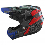MX helma TroyLeeDesigns SE4 Composite Liberty Black 2020 + brýle zdarma