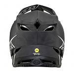 Integrální helma TroyLeeDesigns D4 Carbon Helmet MIPS Stealth Black Silver 2024