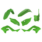 Sada plastů Polisport Restyling Plastic Kit Kawasaki KX125 / KX250 03-08 Green
