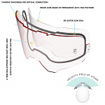 MX brýle LEATT Velocity 4.5 White