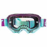MX brýle LEATT Velocity 4.5 IRIZ Aqua Chrom Purple