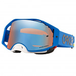 MX brýle Oakley Airbrake Prizm MX Heritage Stripe Blue Goggle