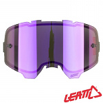 Dvojité zrcadlové sklo LEATT Velocity Lens Iriz Purple Dual