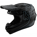MX helma TroyLeeDesigns GP Helmet Silhouette Black Grey 2021