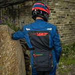 Pánská enduro bunda Leatt Moto 5.5 Enduro Jacket Blue 2021