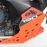 Velký kryt motoru AXP Extrem Skid Plate KTM 790 + 890 Adventure / Adventure R 19-.. Orange