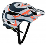 Dětská helma TroyLeeDesigns A1 MIPS Youth Helmet Welter White Marine 2021