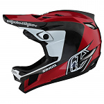 Downhill helma TroyLeeDesigns D4 Carbon Helmet MIPS Corsa Sram Red 2021