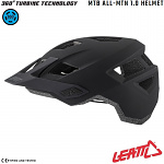 MTB helma LEATT MTB 1.0 All-Mtn Helmet V21.1 Black 2022