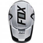 MX helma FOX V1 LUX Helmets MIPS Black White 2022