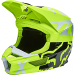 MX helma FOX V1 SKEW Helmets MIPS Flo Yellow 2022