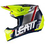 MX helma Leatt Helmet Kit Moto 7.5 V22 Lime 2022