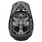 MX helma TroyLeeDesigns SE5 Carbon Helmet Low Rider Black 2022
