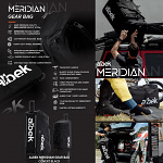 Taška na výstroj a cestování ALBEK Meridian GearBag Wheeled Black AB10002020