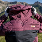 Zateplená bunda na kolo Leatt MTB 3.0 Trail Jacket Malbec 2022