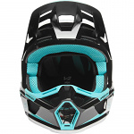 MX helma FOX V2 Dier Helmet Teal 2022
