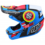 MX helma TroyLeeDesigns SE5 Composite Helmet Drop In Black 2022