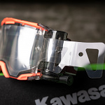 Strhávací folie na brýle s převíjením LEATT Velocity First Turn TearOff Kit 6.5 RollOff