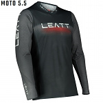 Pánský MX dres LEATT Moto 5.5 UltraWeld Jersey Black 2022