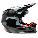 MX helma FOX V1 BNKR Helmet Grey Camo 2023